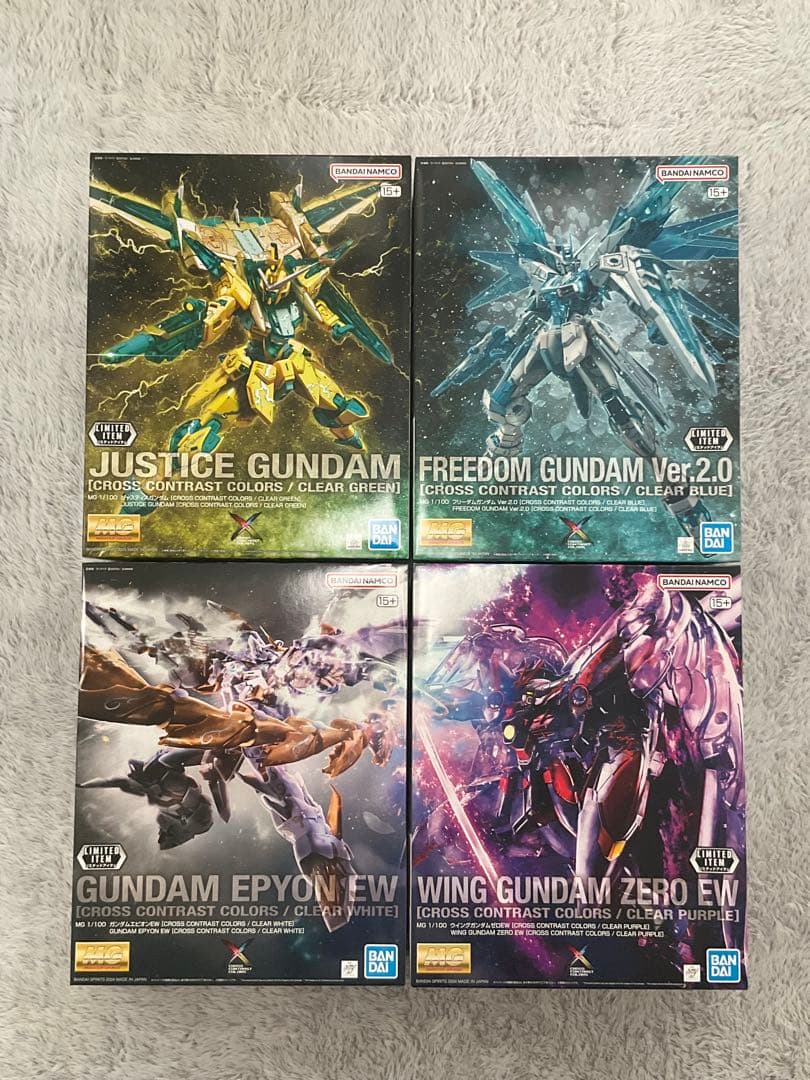 クロスコントラスト ジャスティス フリーダム エピオン ウイング ゼロ ガンダム