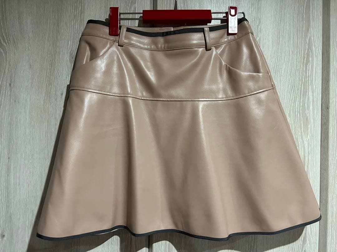 ランバンスポール　合皮スカート Ｌサイズ