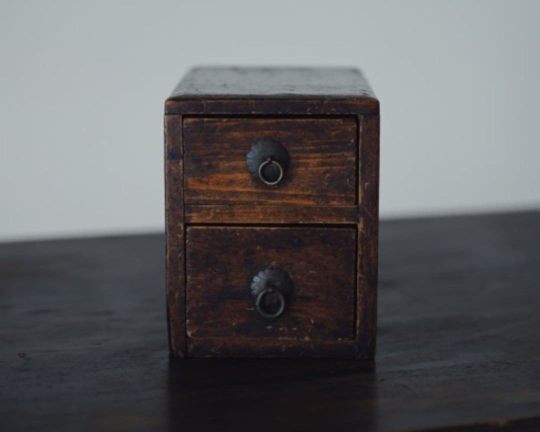 時代 小抽斗 古民芸 古道具 古民具 明治 大正
