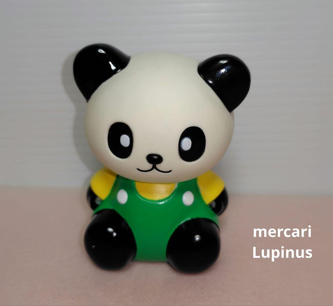 激レア！　ハローキティのなかま　（旧キャラ）パンダ　ソフビ貯金箱