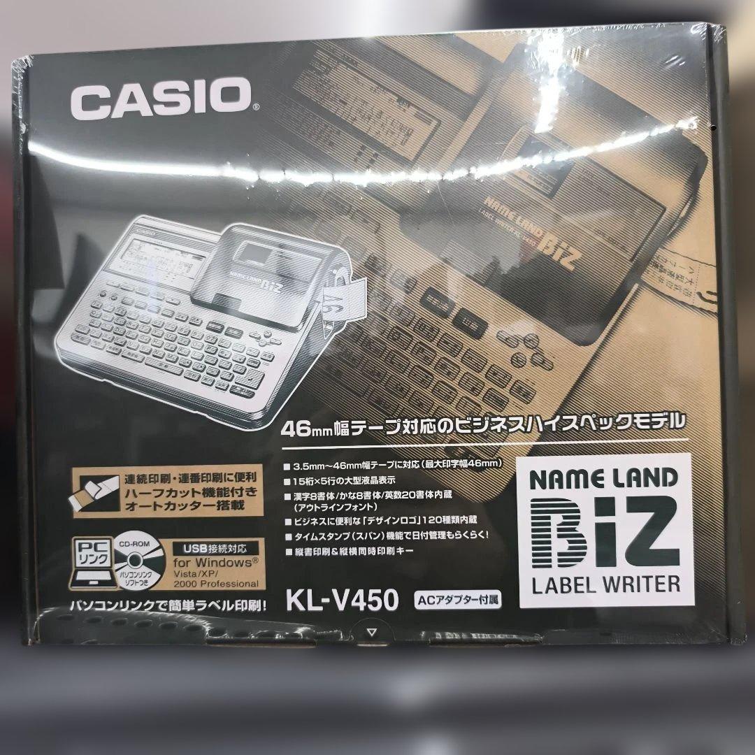 CASIO KL-V450 ラベルライター 46mm幅