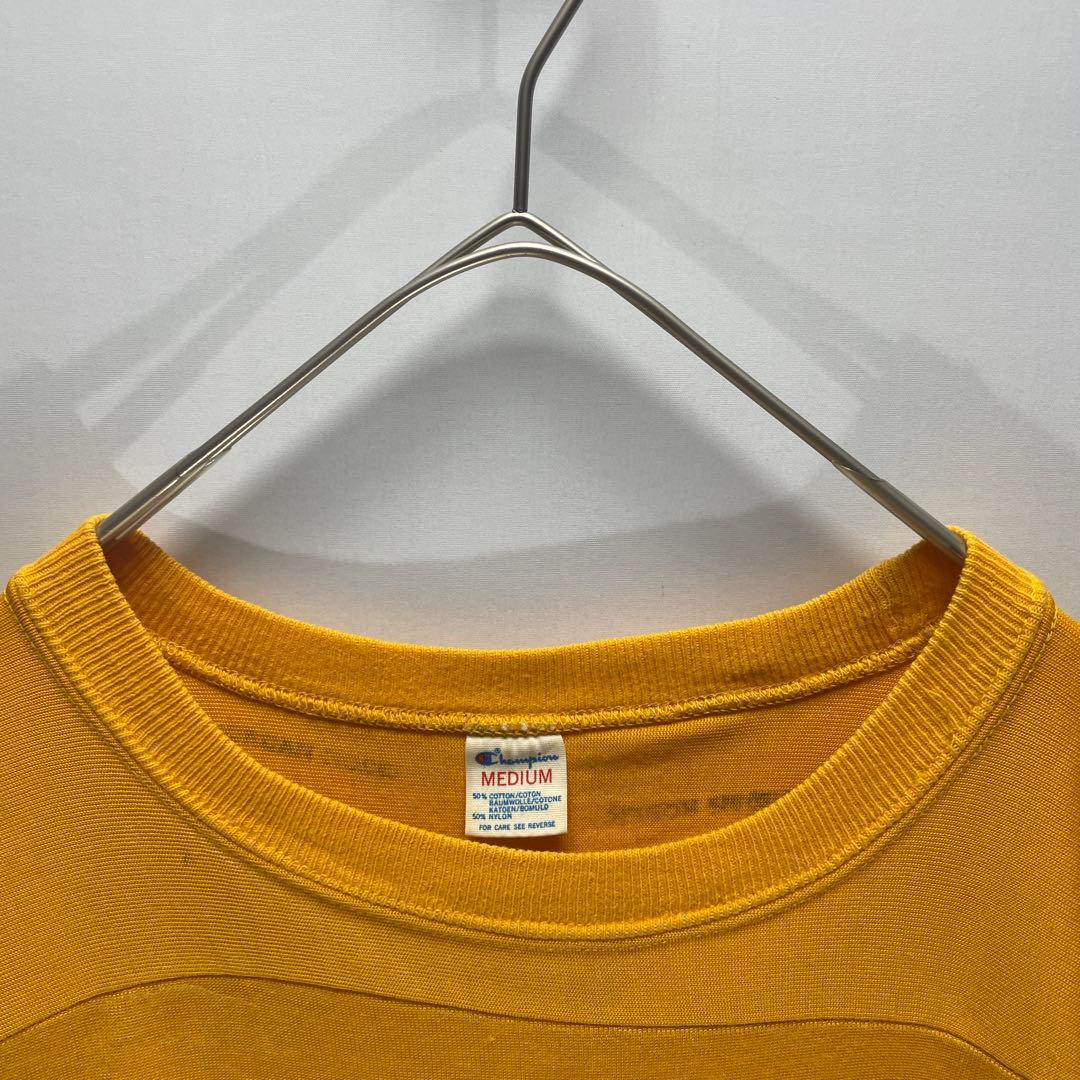 チャンピオン　80S トリコタグ前期　フットボールシャツ　50/50 サイズM