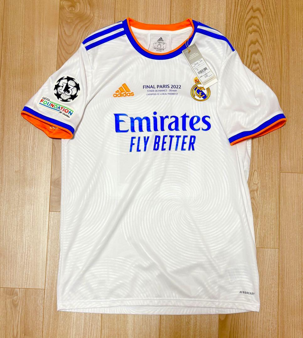 【タグ付き正規品】レアルマドリード2021/22ヴィニシウス ホーム UCL決勝