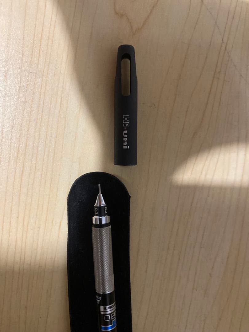 Hi-uni 5050シャープペンシル 0.3mm ブラック