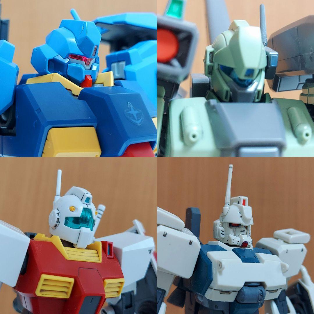 ガンプラ 組立済み完成品 4体セット まとめ売り