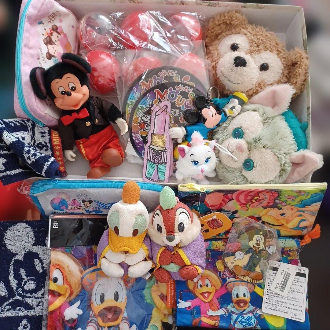 ディズニー　雑貨　ぬいぐるみ　ポーチ等　まとめ売り　レトロ　ダッフィー