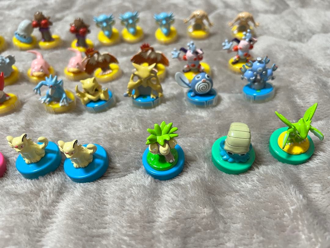 【絶版】【レア】ポケモン　ミニフィギュア　スタンプ　40体セット