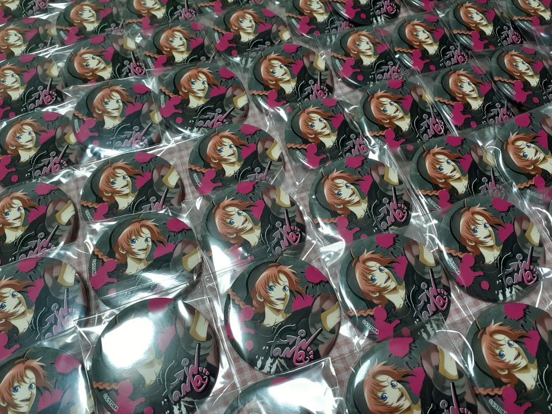 銀魂 スケーター 缶バッジ 神威 69点 まとめ売り