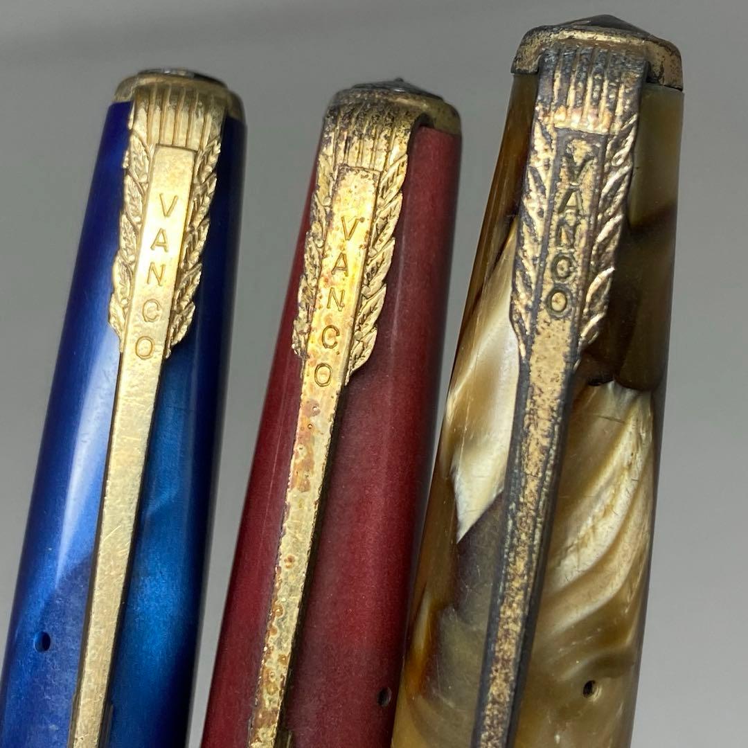 14K,K14刻印　万年筆　4本　トヒカ　47g 東N7-1021①