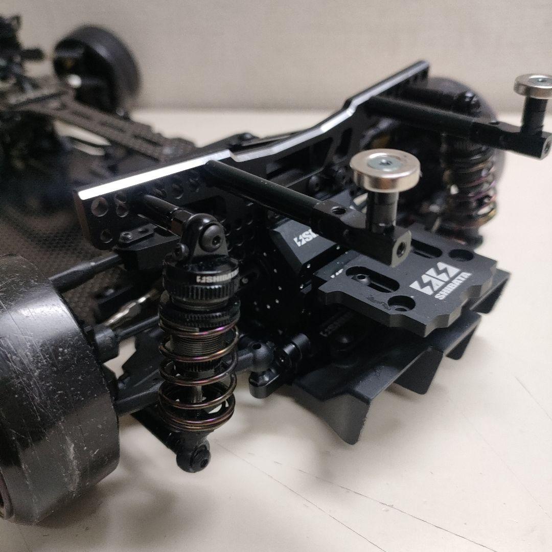 【走行少】シバタ GRK5ドリフトシャーシ、オプション多数装備、部品多数付き