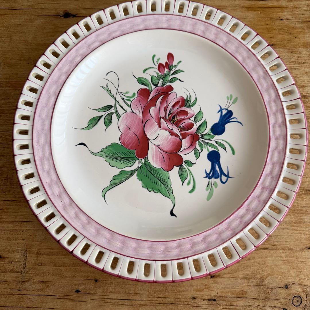 Luneville リュネビル サンクレマン パニエ ディナープレート