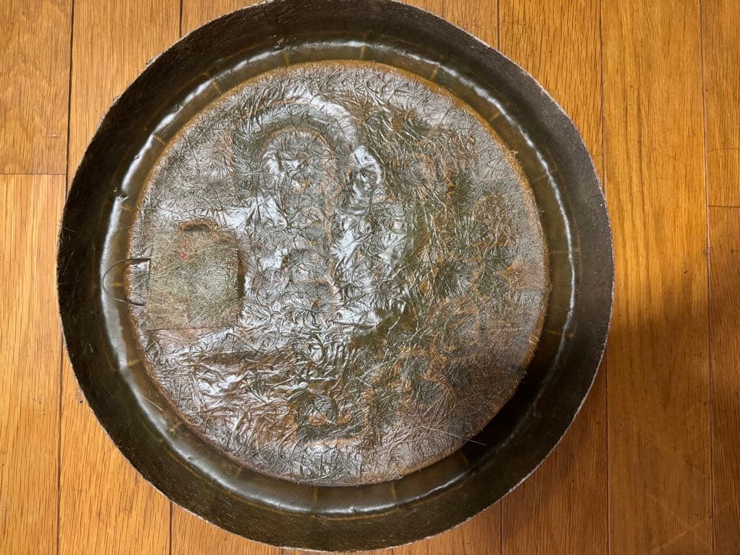 Carlsberg ビールトレイ　アンティーク　樽型壁掛け　看板　インテリア