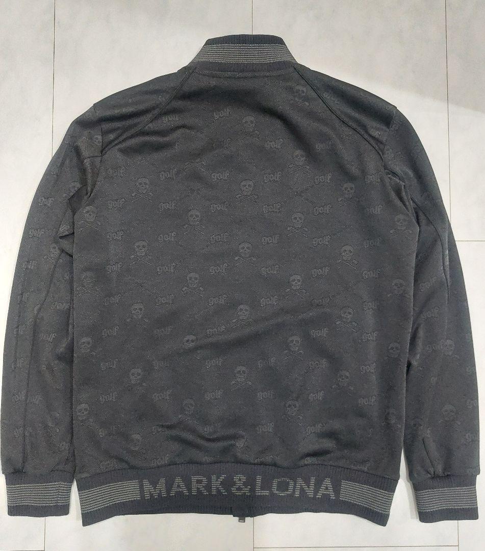 マークアンドロナ　ジャージ　セットアップ　上下　ゴルフ　メンズ　46　ブラック