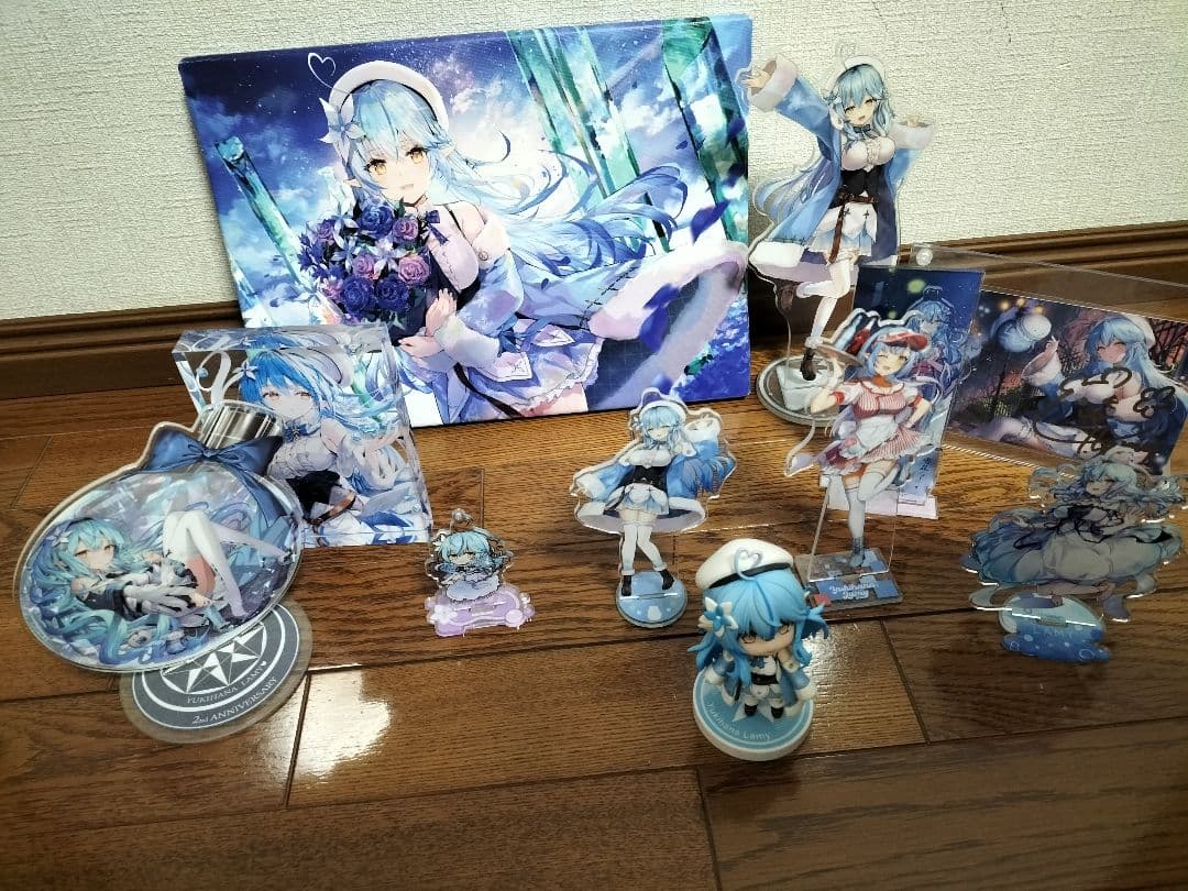 雪花ラミィグッズとおまけねぽらぼ2周年記念セット