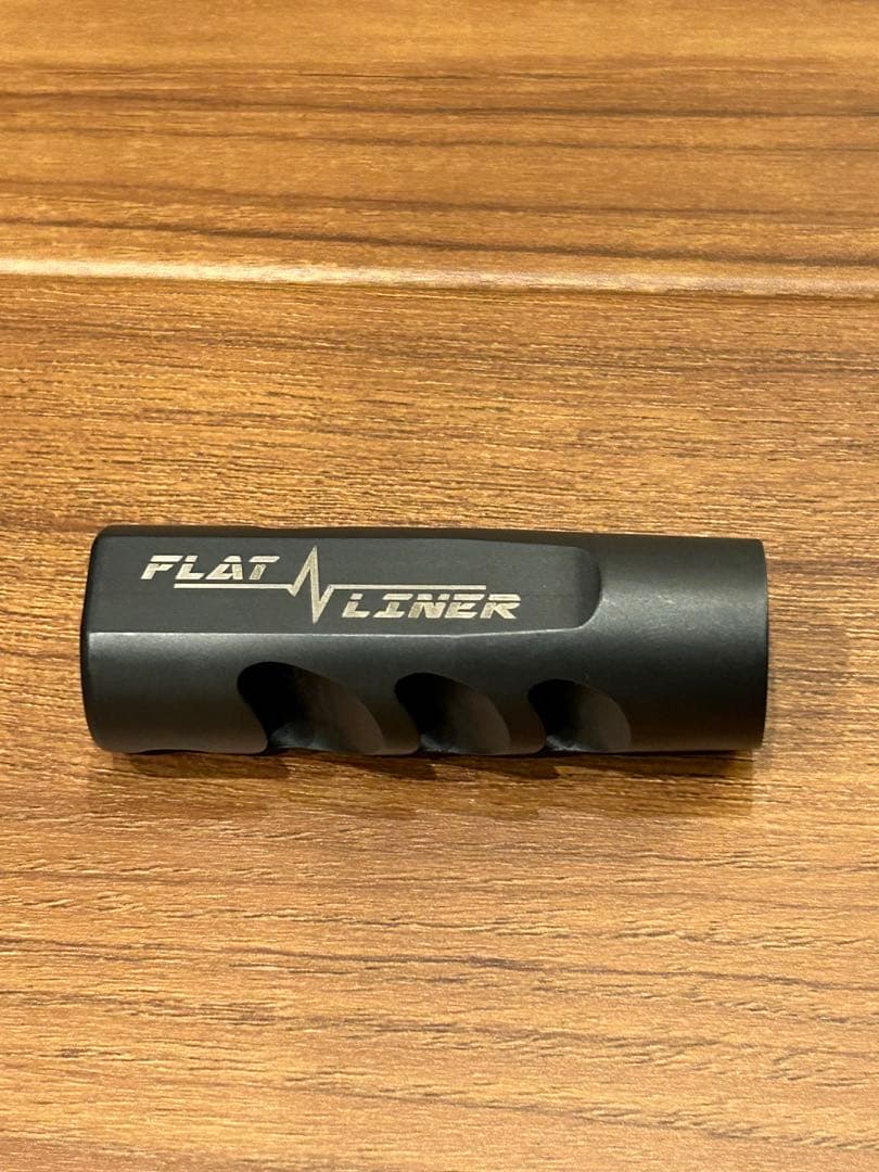 FLATLINER マズルブレーキ ブラック　ハイダー