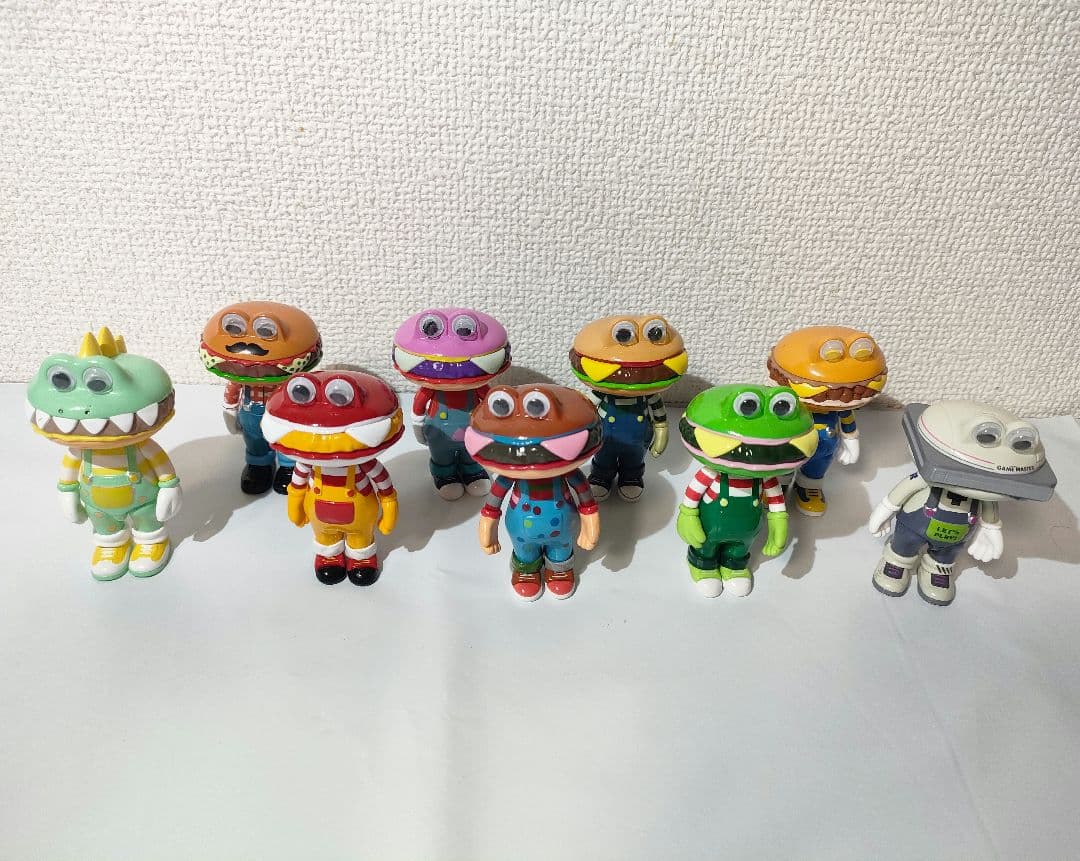 ☆　HappiCLass　バーガー君　フィギュア　まとめ売り　☆