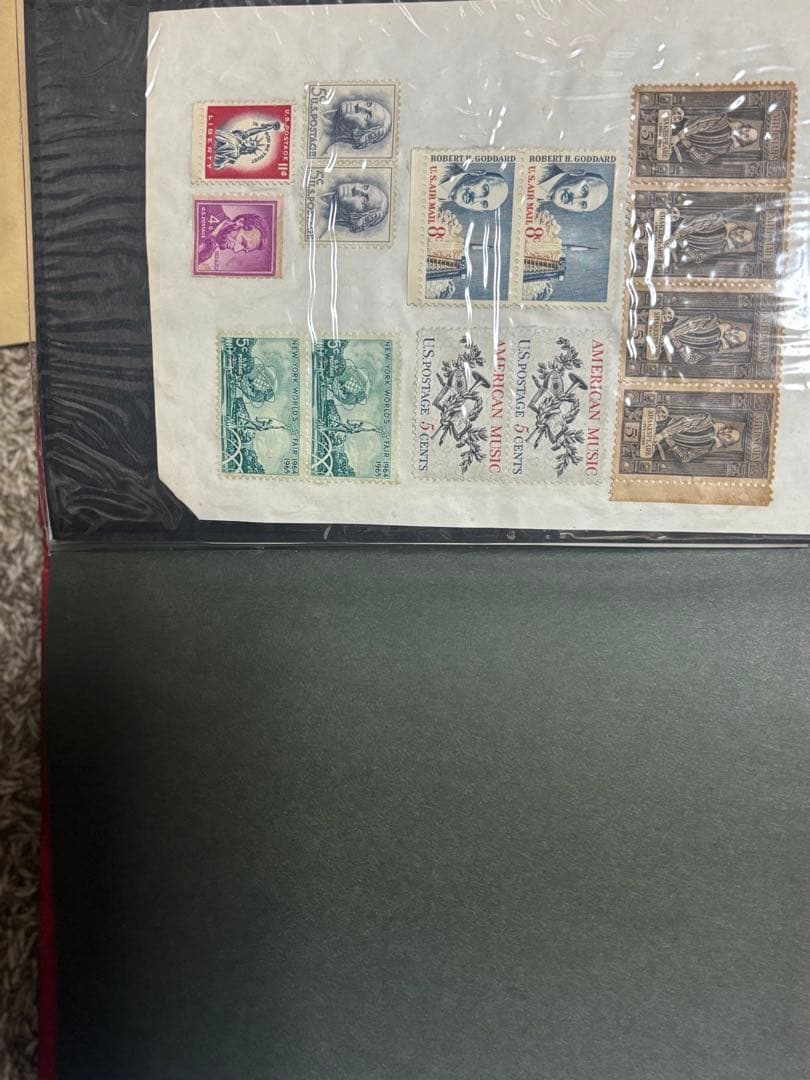 中国パンダ切手　アメリカ切手　海外切手　使用済み切手