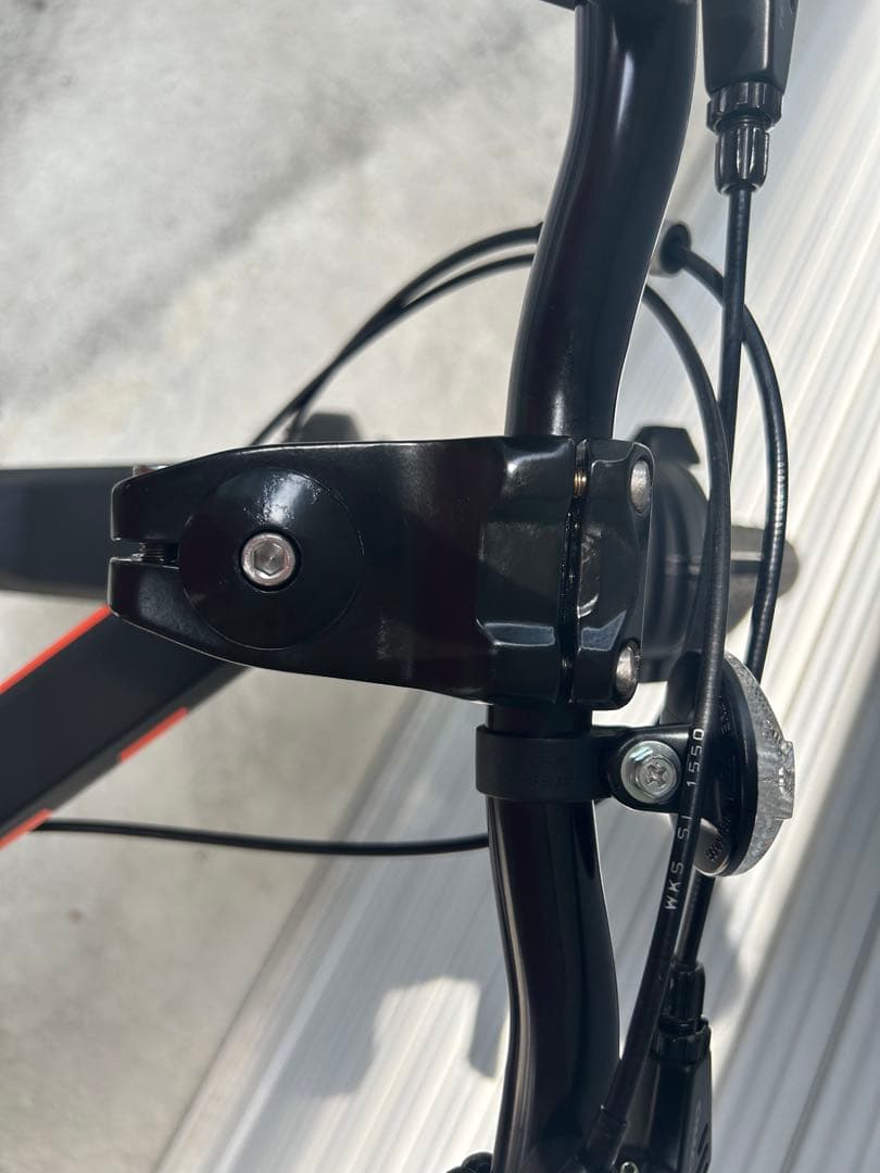 BWXマウンテンバイク 26インチ　ガンメタリック＆オレンジ