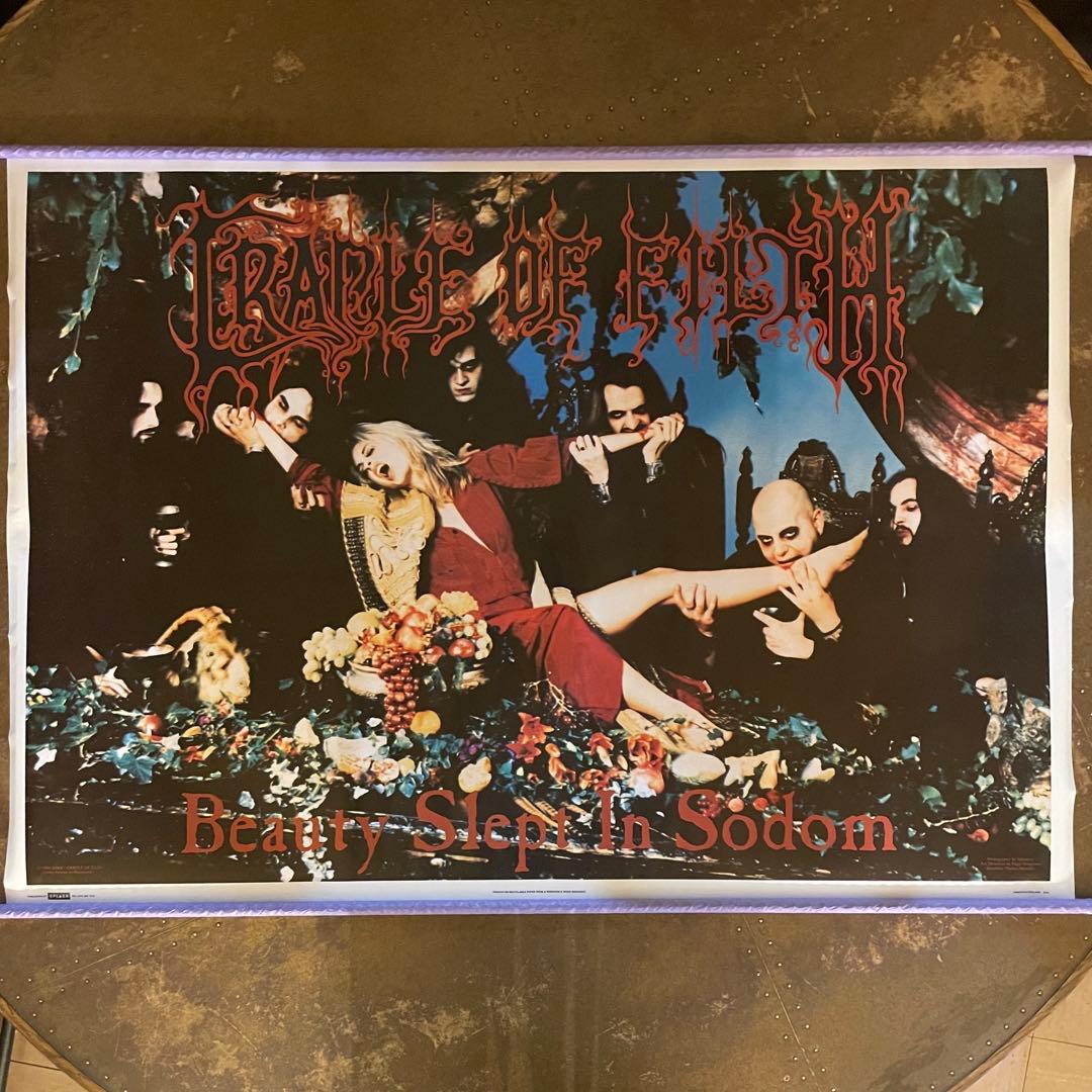 90s デッドストックCradle Of Filth大判ポスター