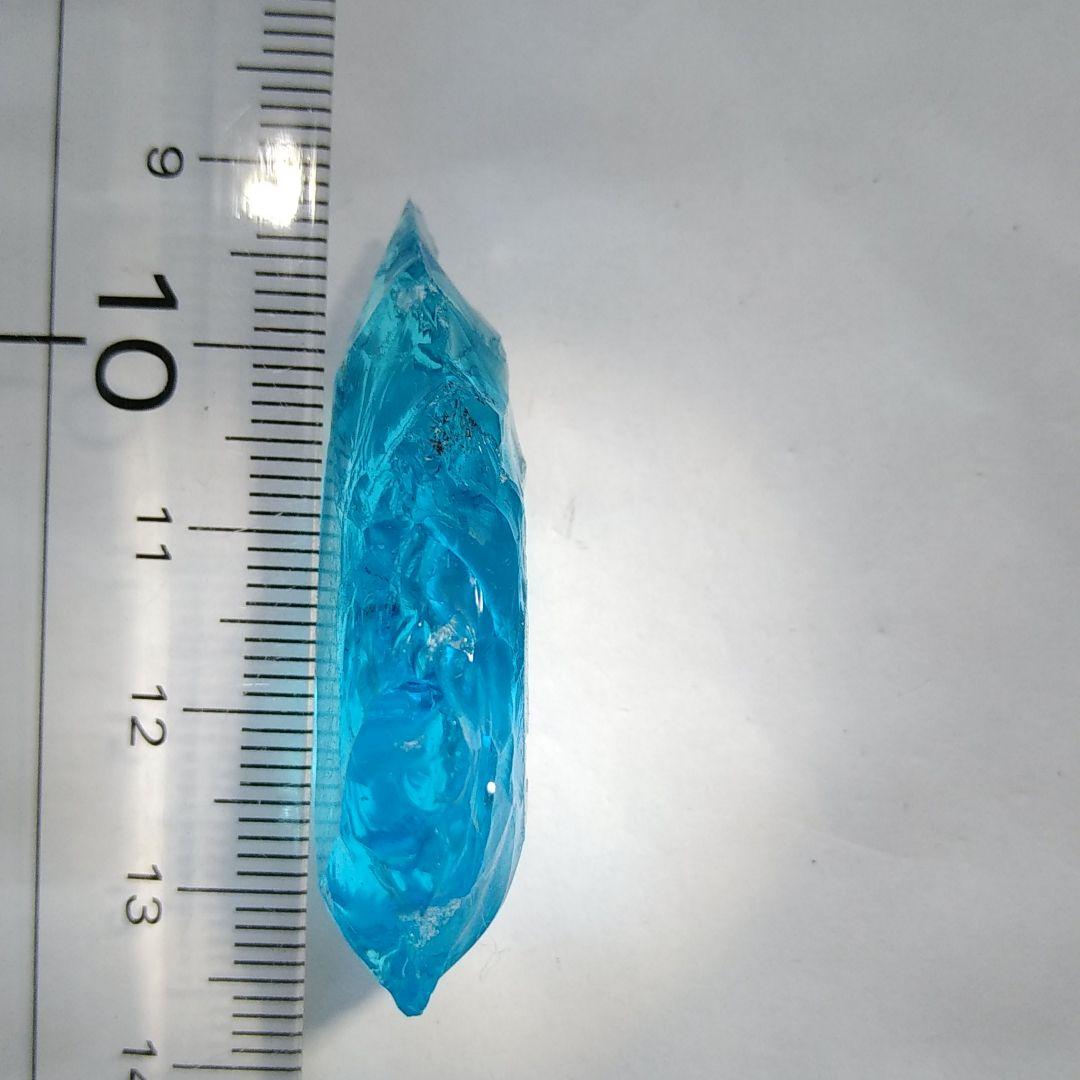 石器　ブルートパーズ？ 177 オブシディアン 石器　尖頭器　模写