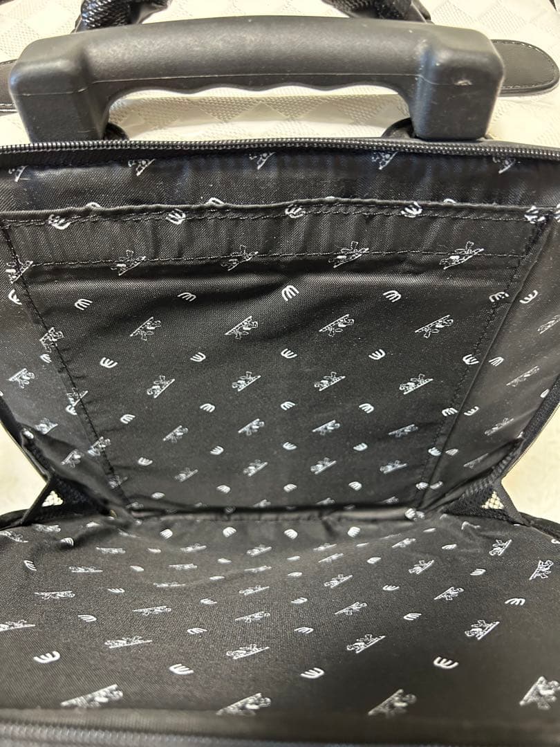 【美品】MU SPORTS キャリーケース シンプル ホワイト ミエコ ウエサコ