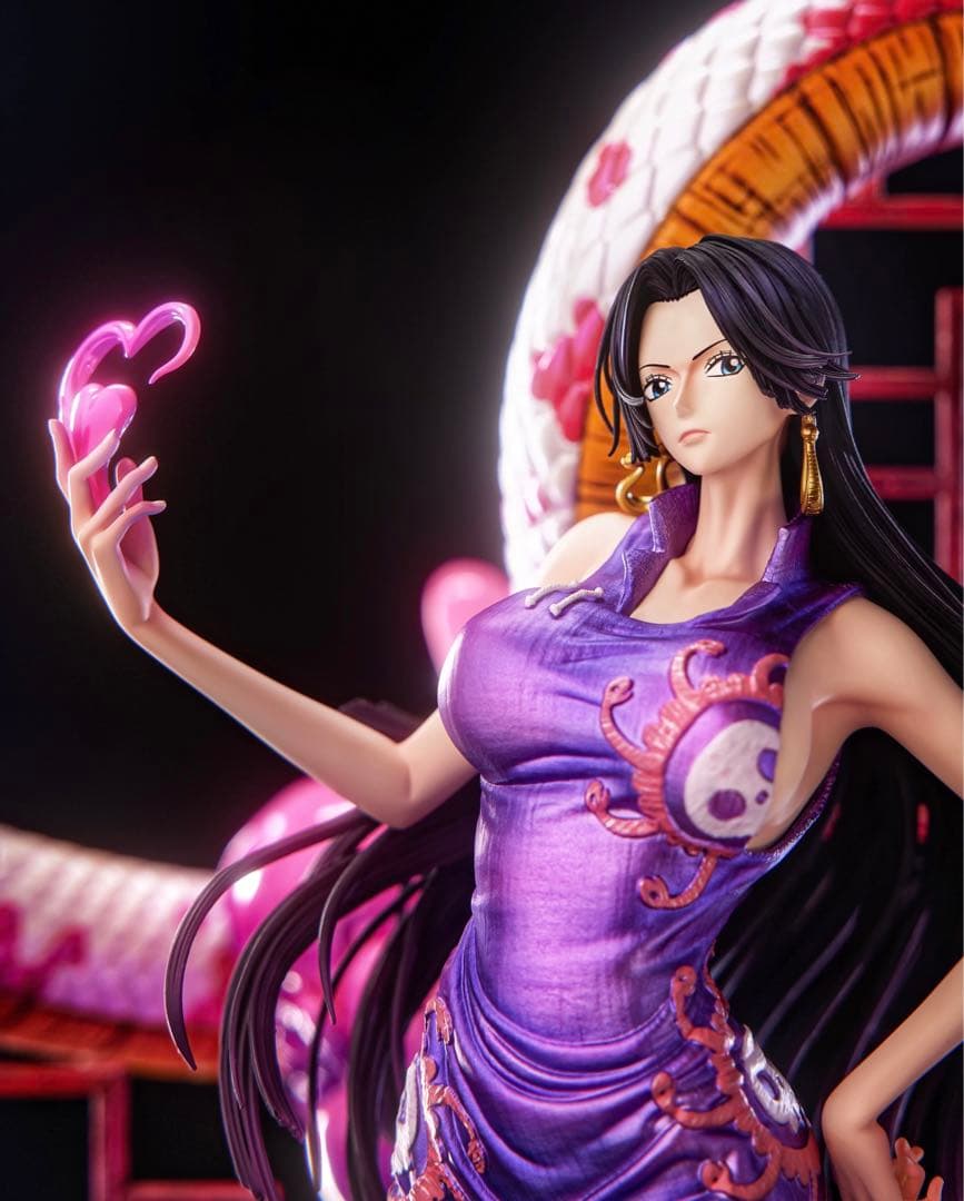 ワンピース 1／6スケール ハンコック 原色 フィギュア ガレージキット