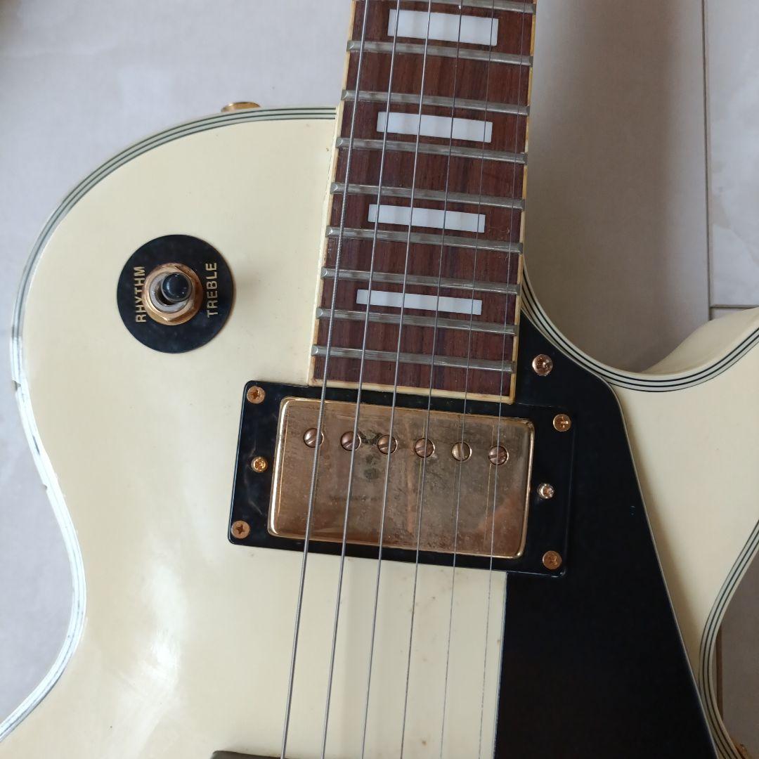 ProtocGenic レスポールスタイル エレキギター アイボリー