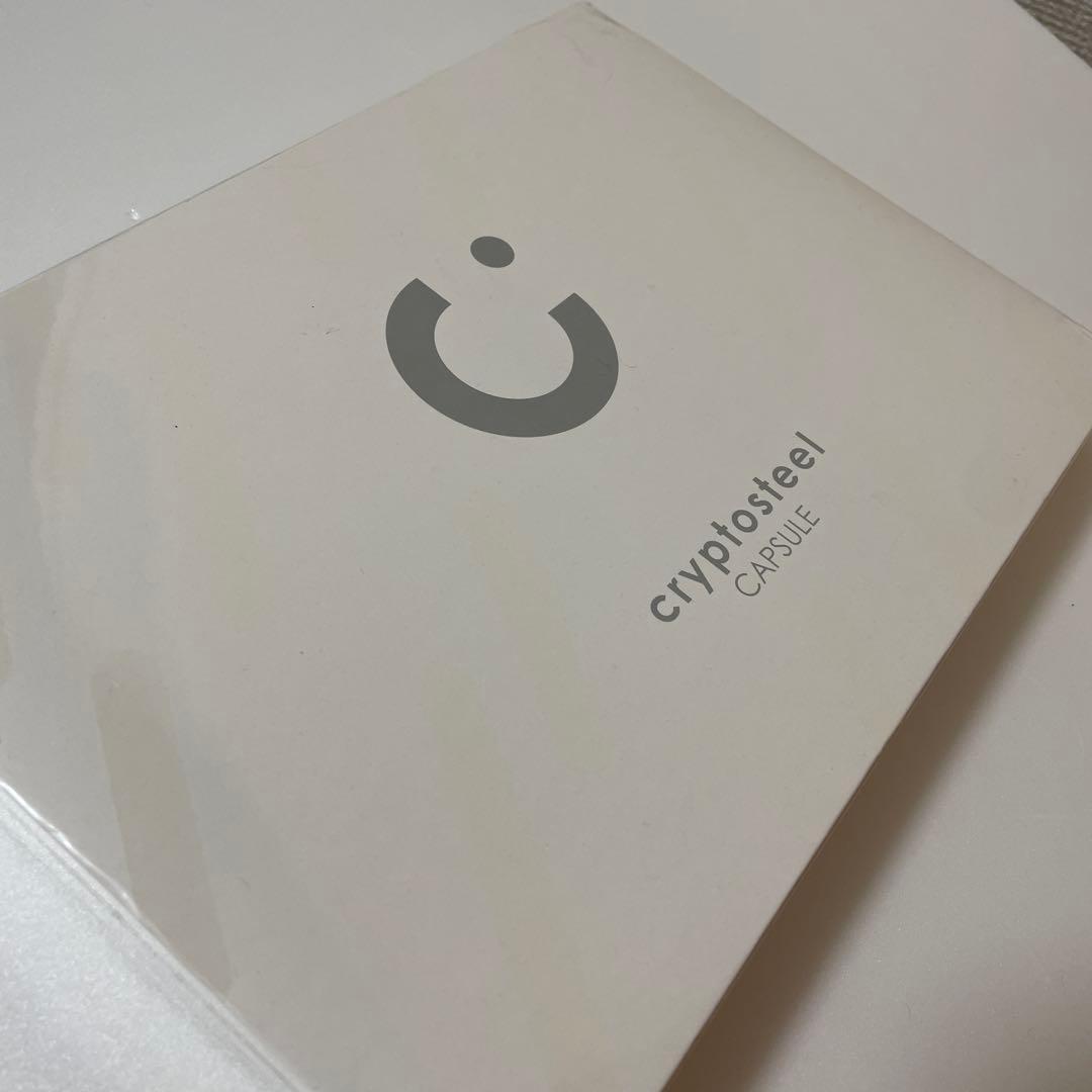 未開封 BitcoinMerch.com - 暗号化スチールカプセルソロ