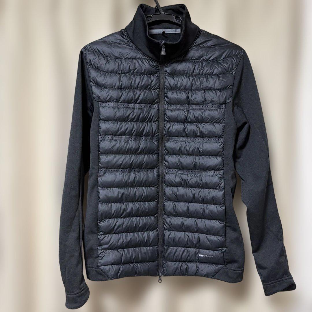 NIKE GOLF エアロロフトフィルジャケット　ブラック　Sサイズ