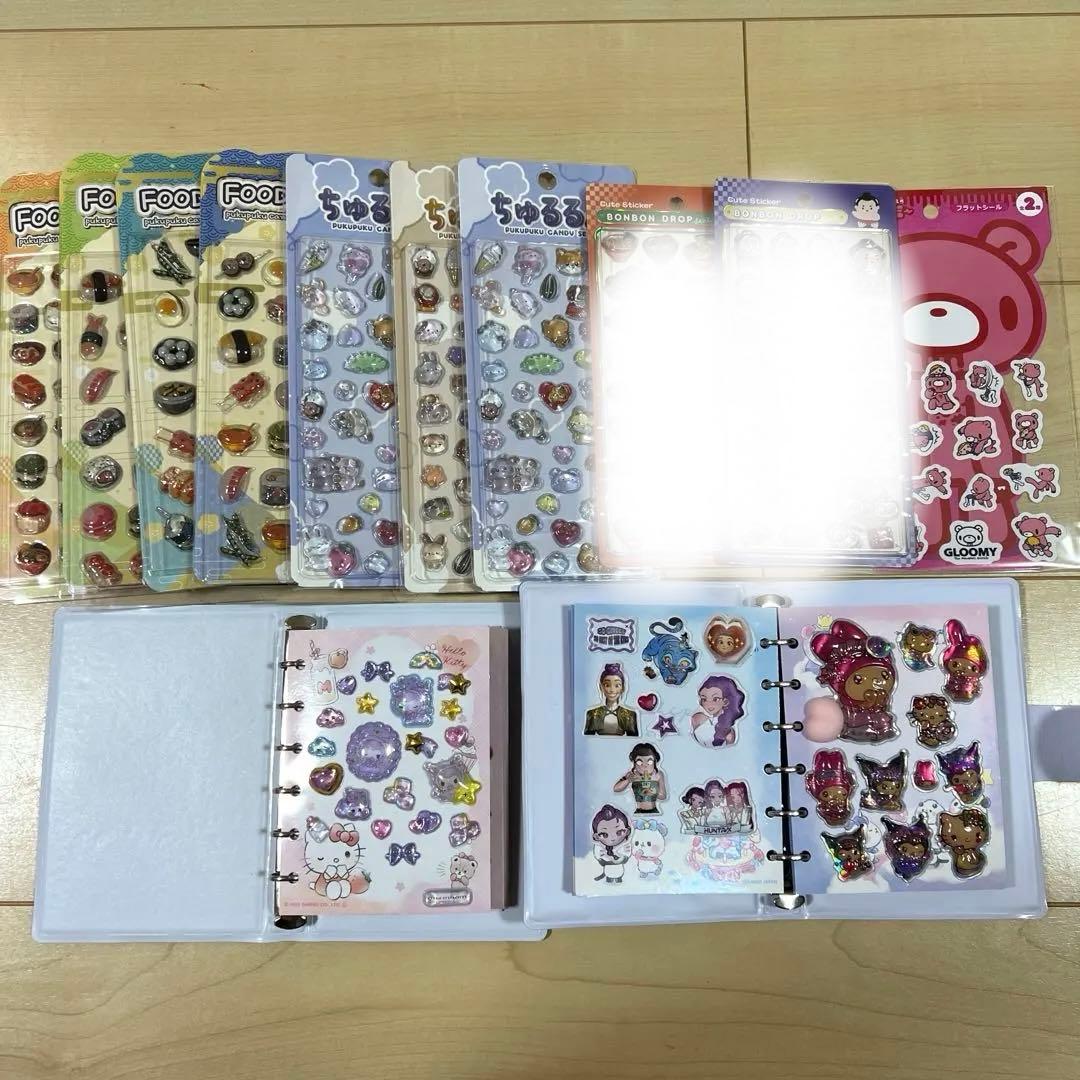 【お買得】ボンボンドロップシール　シール帳　お寿司シール サンリオ　お相撲さん