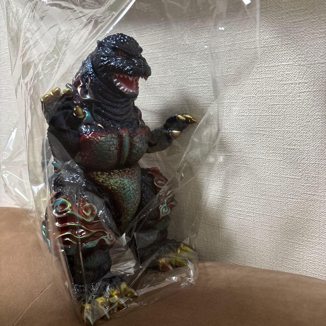 バーニングゴジラ　海ノ焔　ソフビ frog tree 即日発送