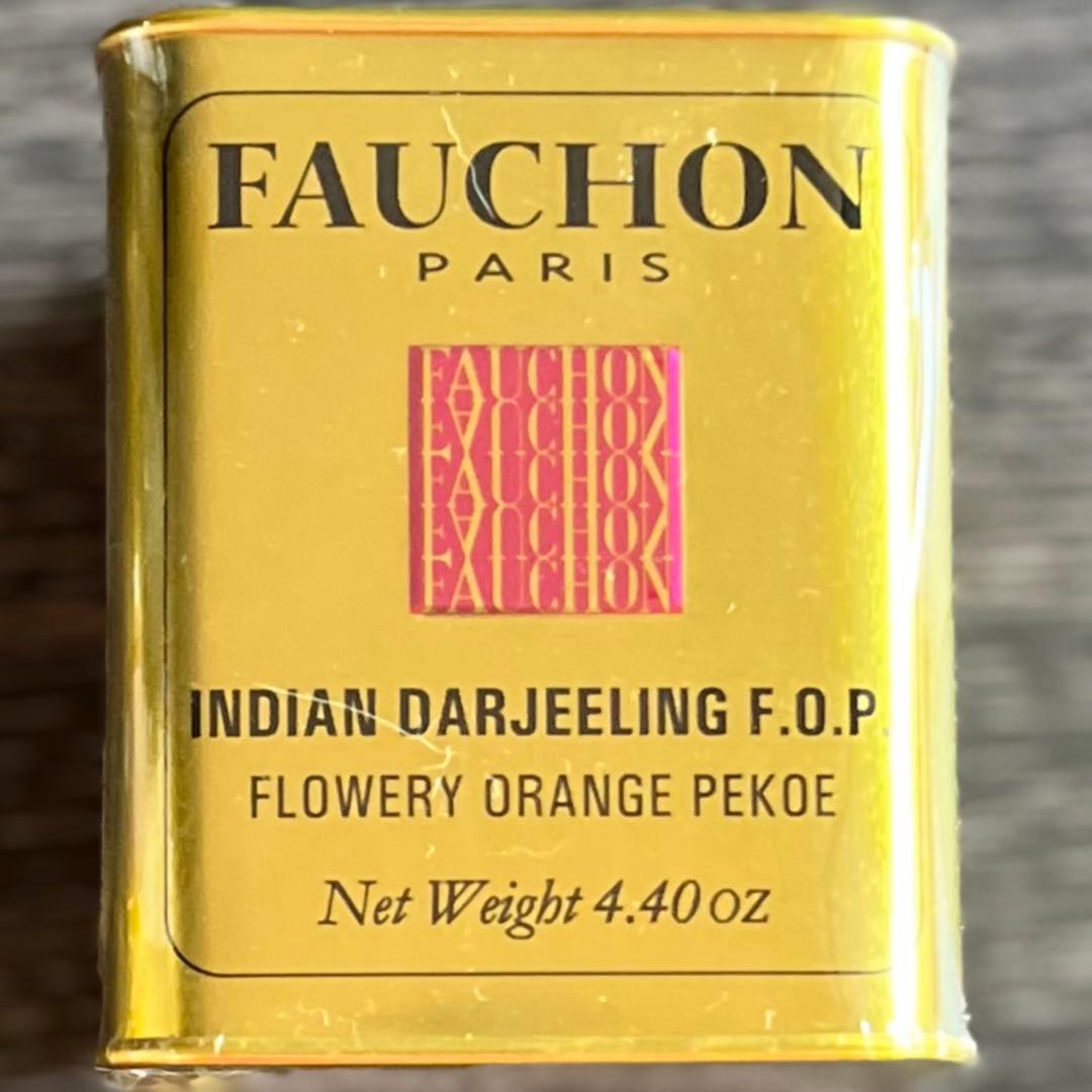 FAUCHON 紅茶 ①ブレンド×３②アールグレイ×２③ダージリン×１　合計６缶