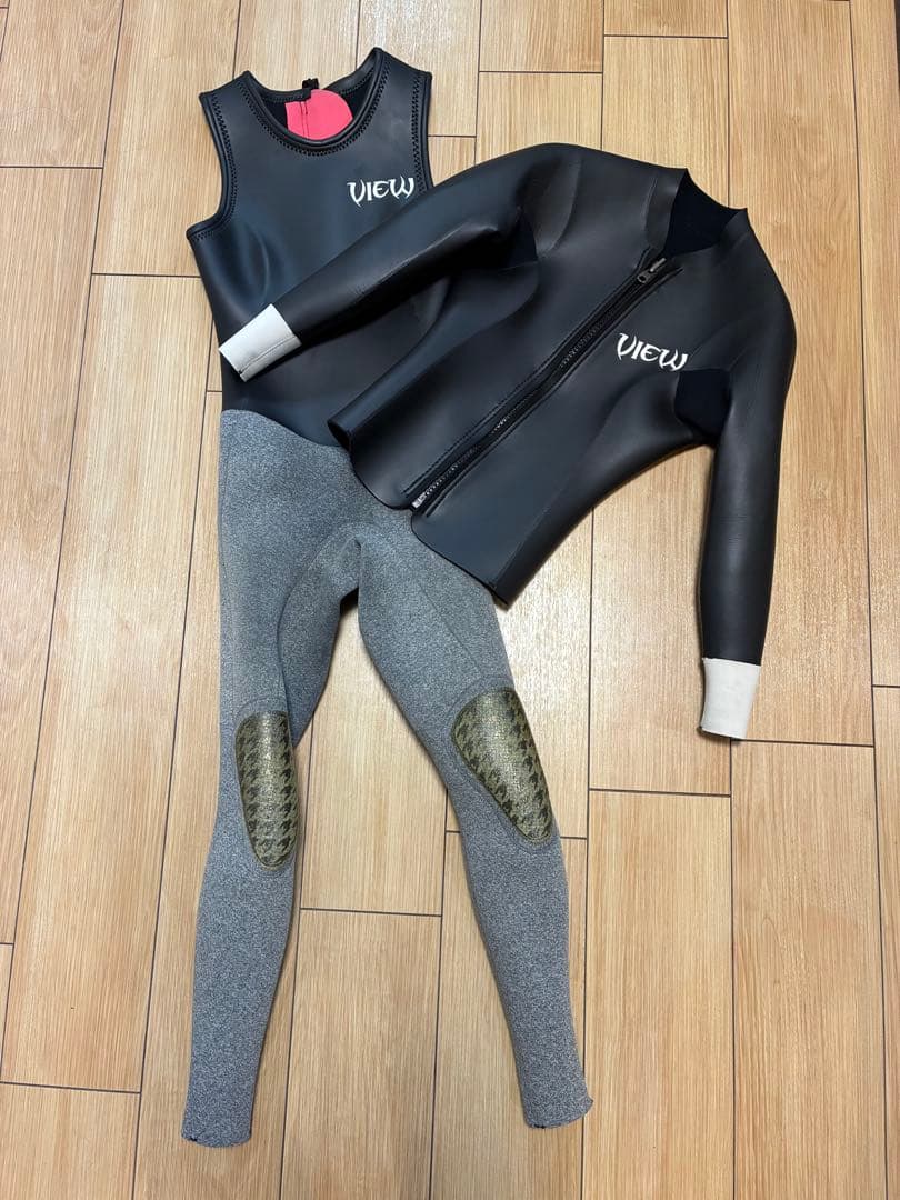 VIEW ウェットスーツ　タッパー➕ロングジョンSET オーダー　ラバー