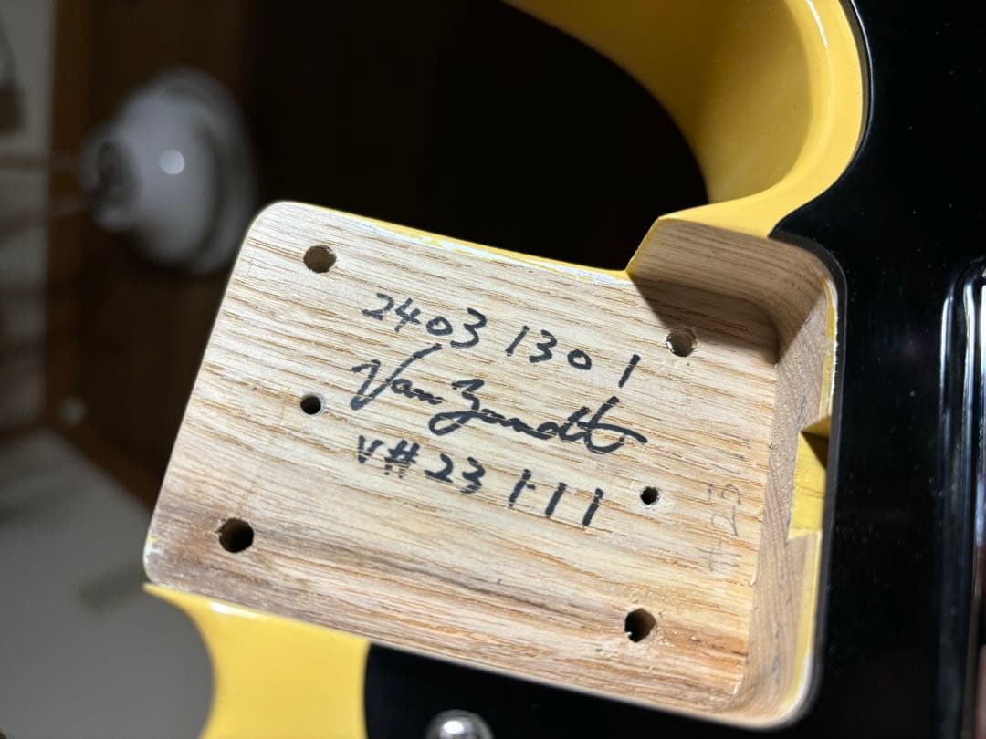 極太ネック Vanzandt TLV-R1 BSB