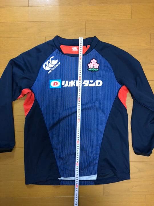値下げ　ラグビー日本代表実使用　長Tシャツ