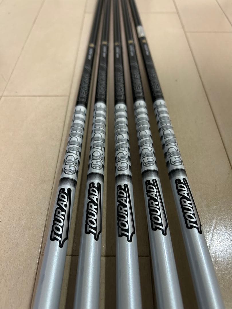 ツアーAD AD-65Ⅱ アイアン用シャフト フレックスＳ　5本