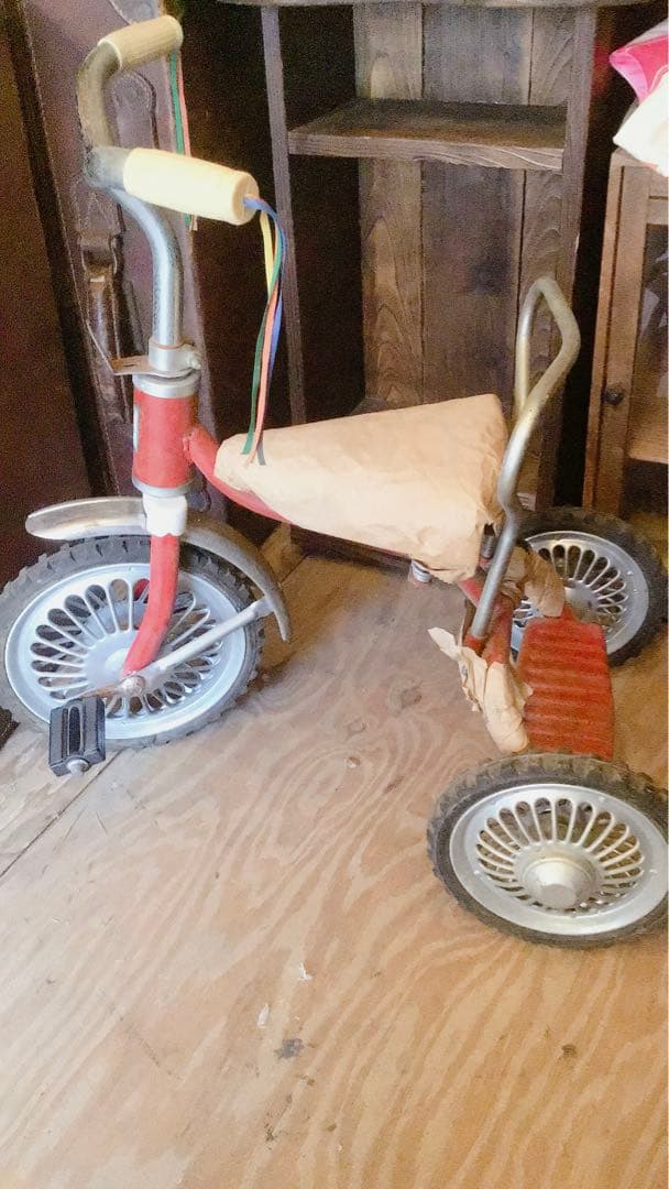 昭和レトロ デットストック 三輪車