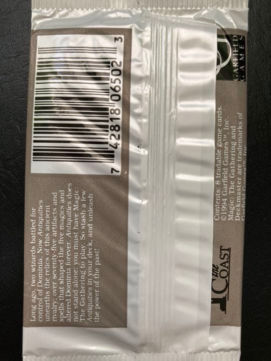 貴重【MTG】アンティキティー 未開封 ブースターパック Antiquities