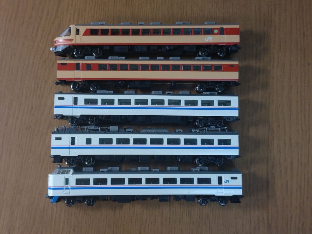 485系「雷鳥」混色編成　基本5両