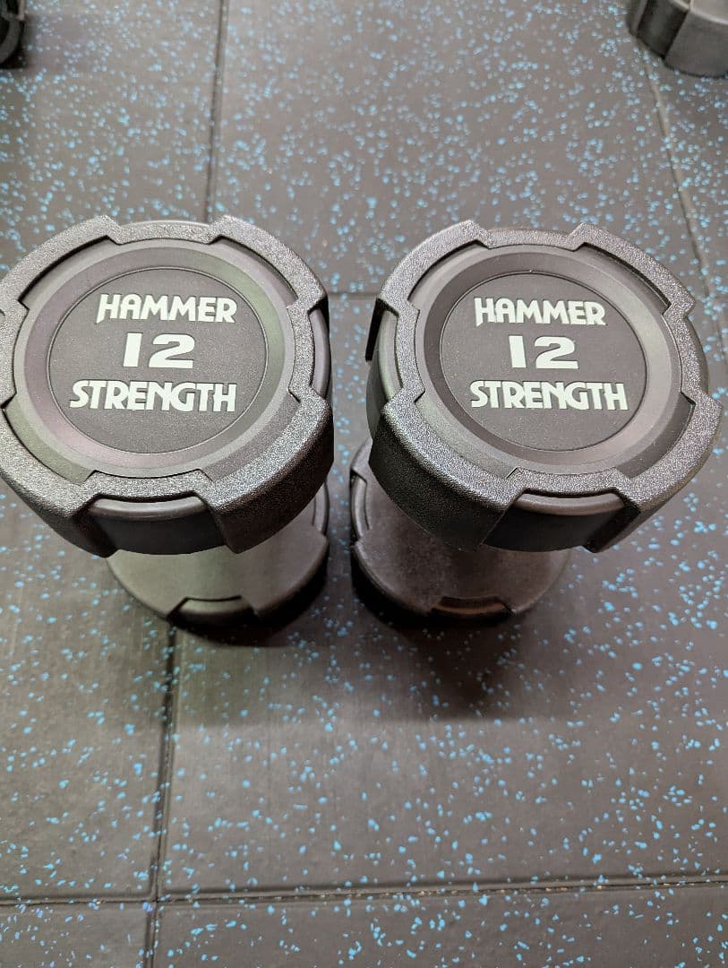 ハンマーストレングス　　ウレタンダンベル　12kgセット　美品