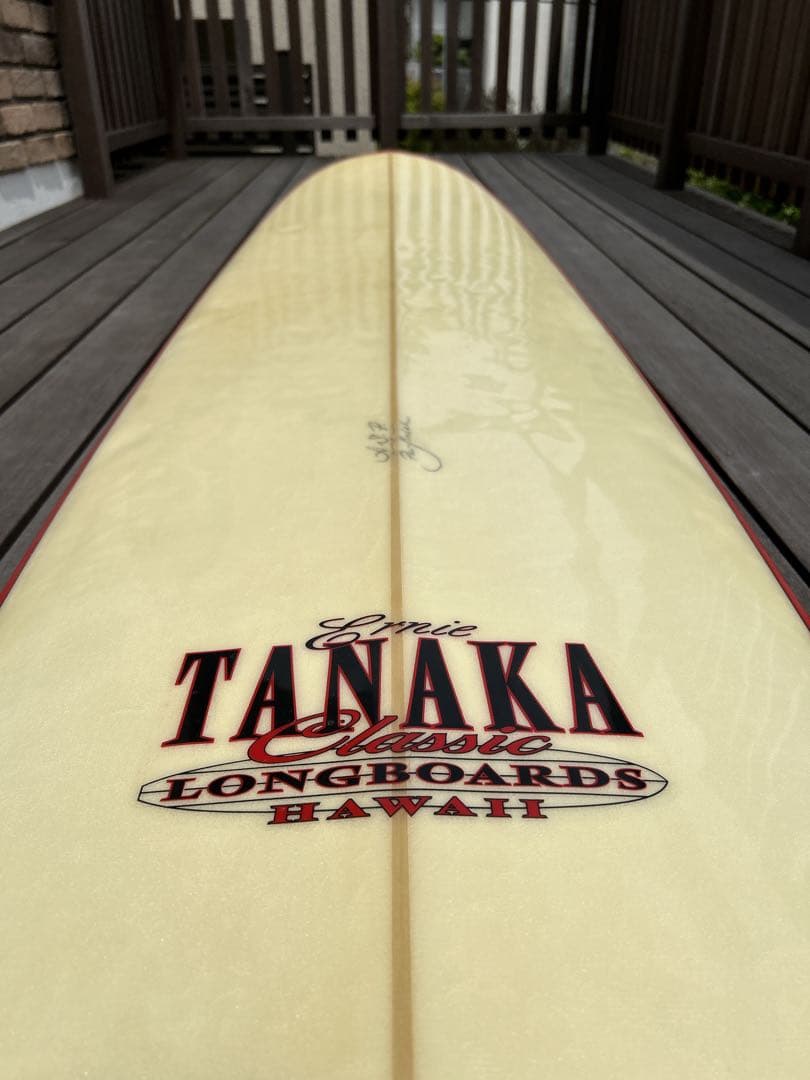 ロングボード　9\" Ernie Tanaka ハワイ　ヴィンテージ