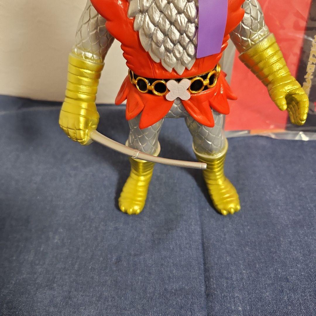 ブ*佐様 東映レトロソフビヒーローズ　変身忍者　嵐　後期版　約27センチ　早い者