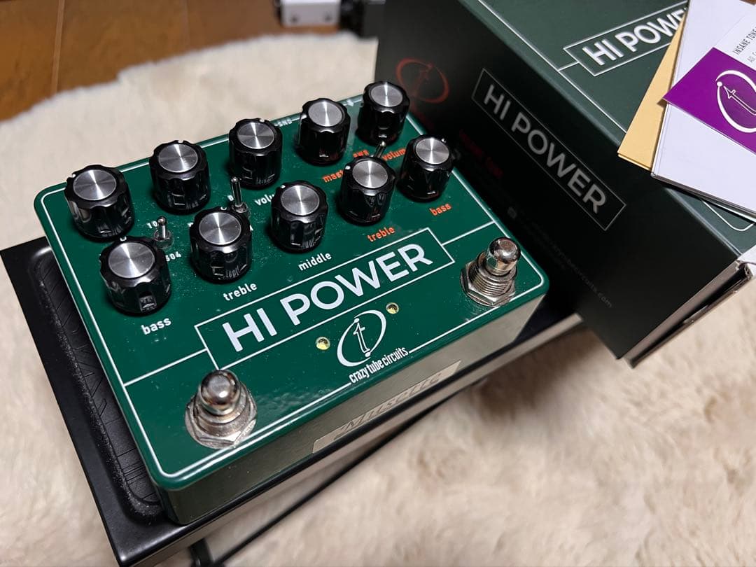 ギター Crazy Tube Circuits HI POWER