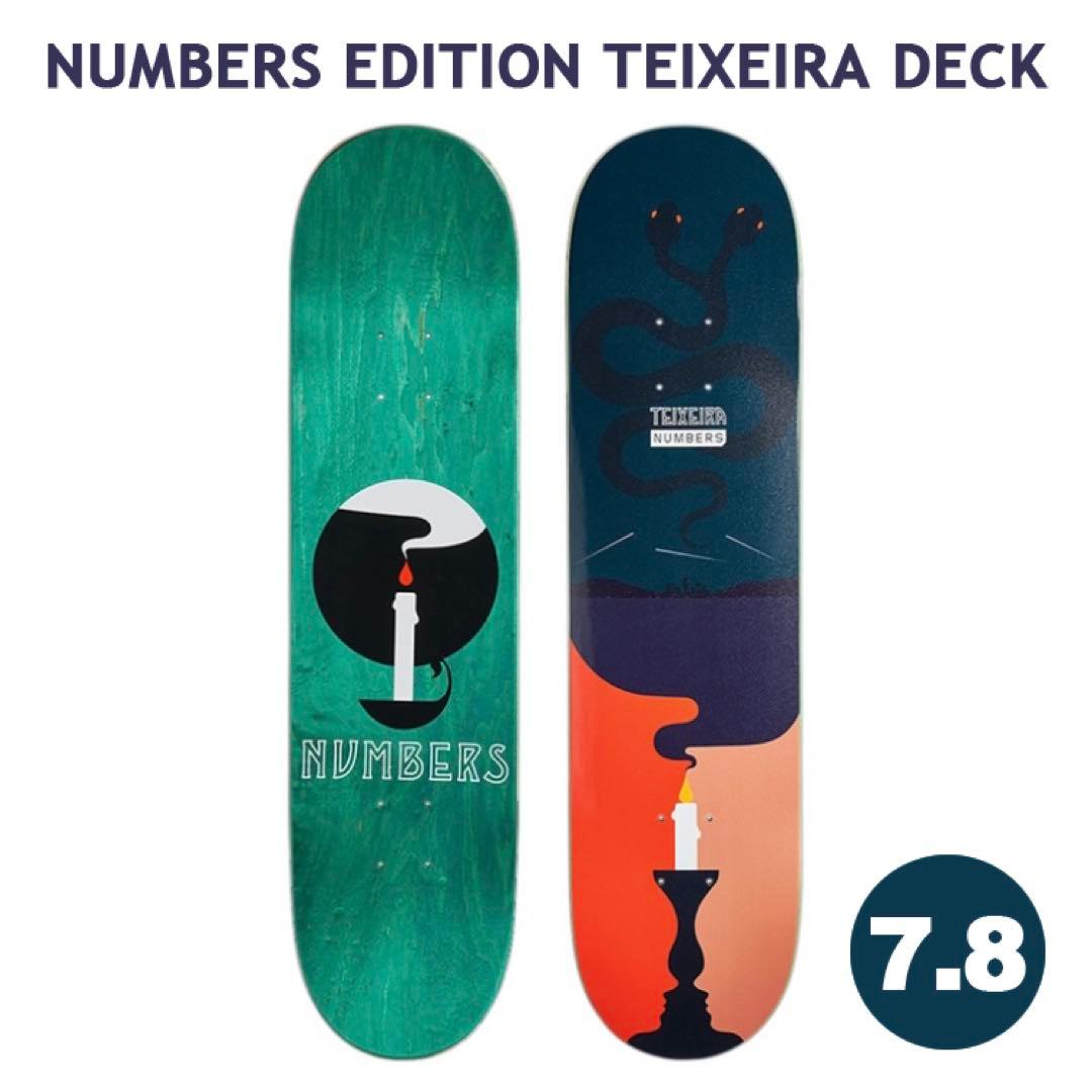新品 NUMBERS ナンバーズ エディション スケートボード スケボー デッキ