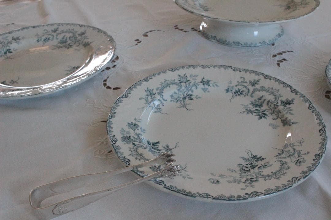 【C】フランスアンティーク・ショワジールロワVILLARDプレート