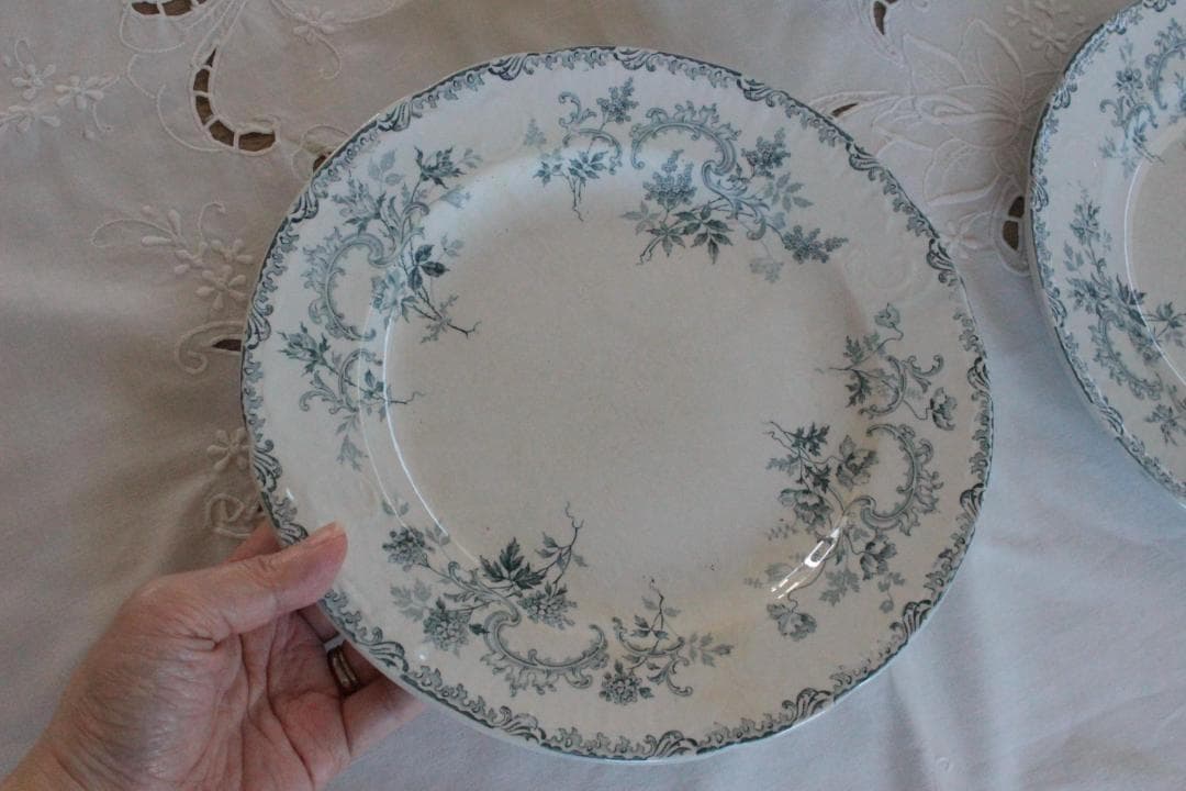【C】フランスアンティーク・ショワジールロワVILLARDプレート