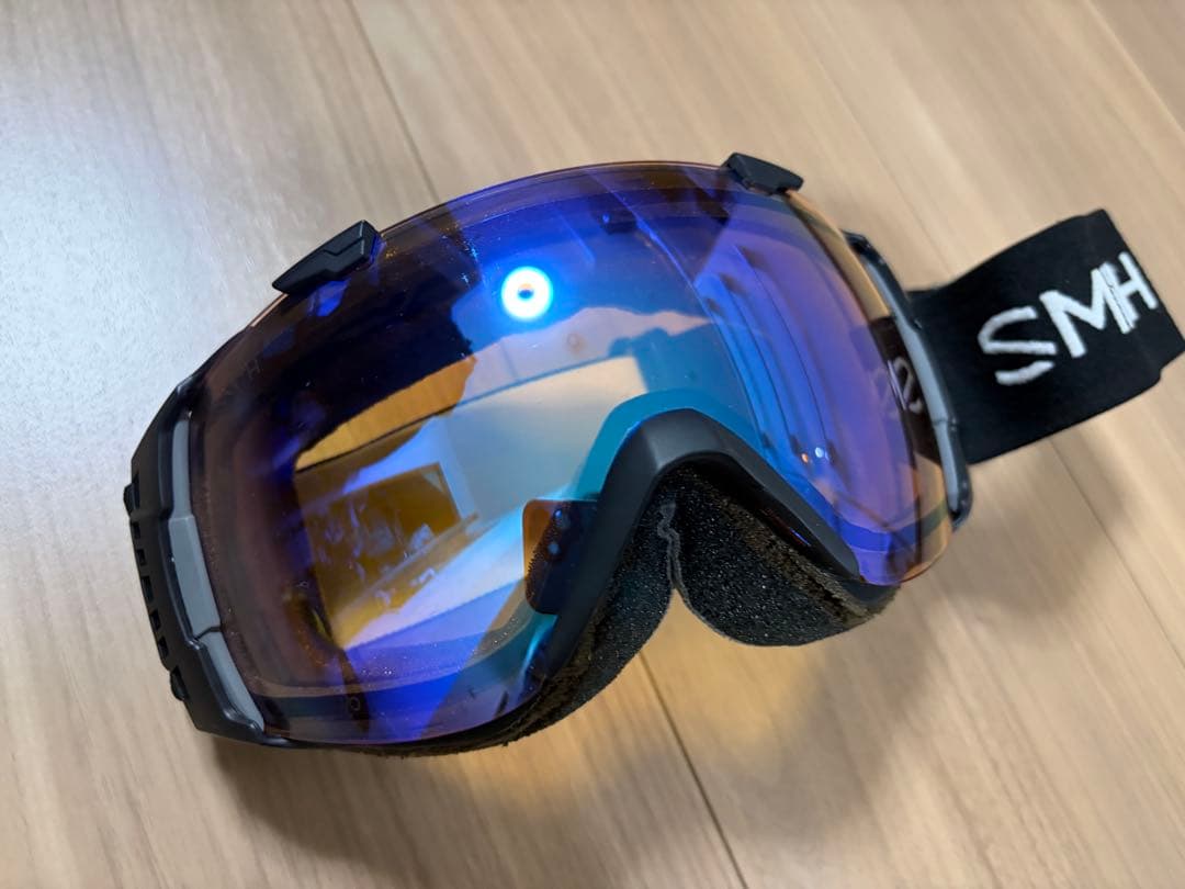 ★送料無料★お洒落　スミス　IO ゴーグル　交換レンズ付　スキー　スノーボード