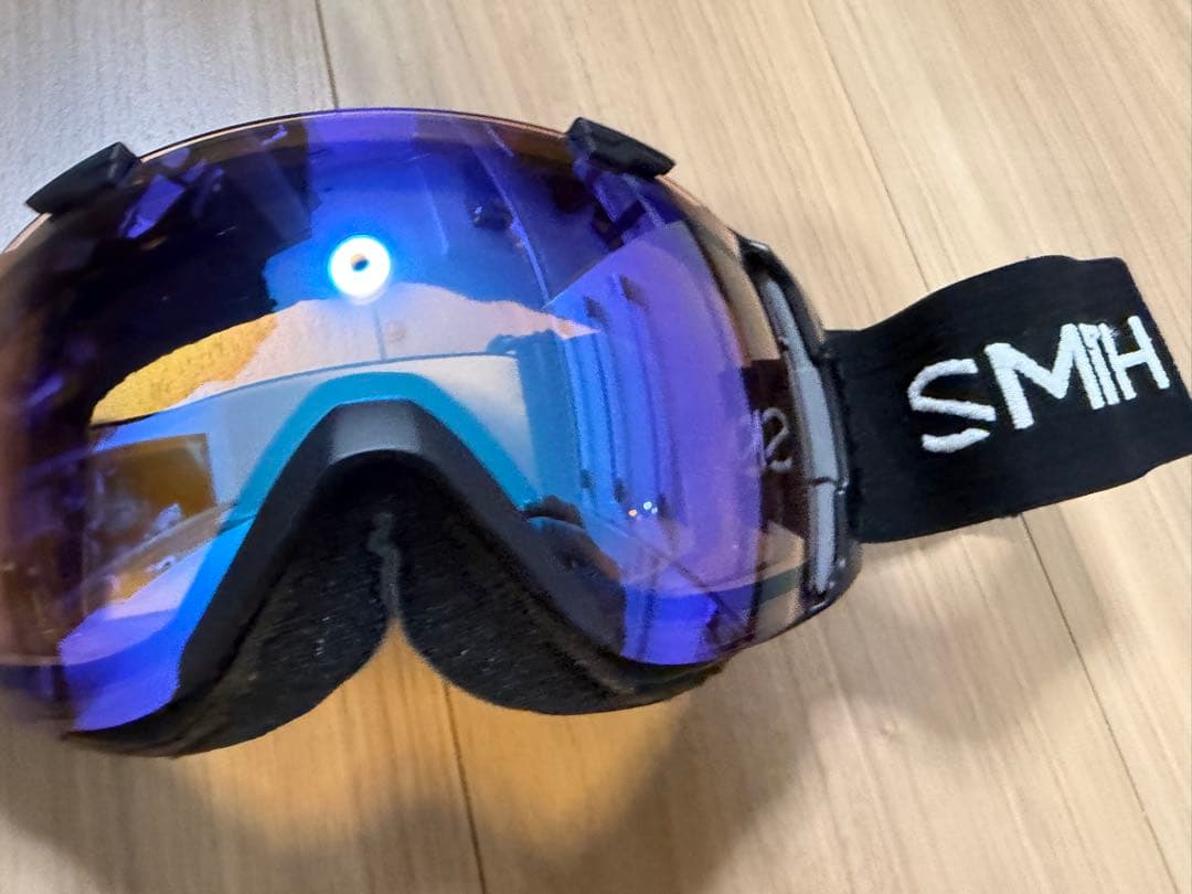 ★送料無料★お洒落　スミス　IO ゴーグル　交換レンズ付　スキー　スノーボード