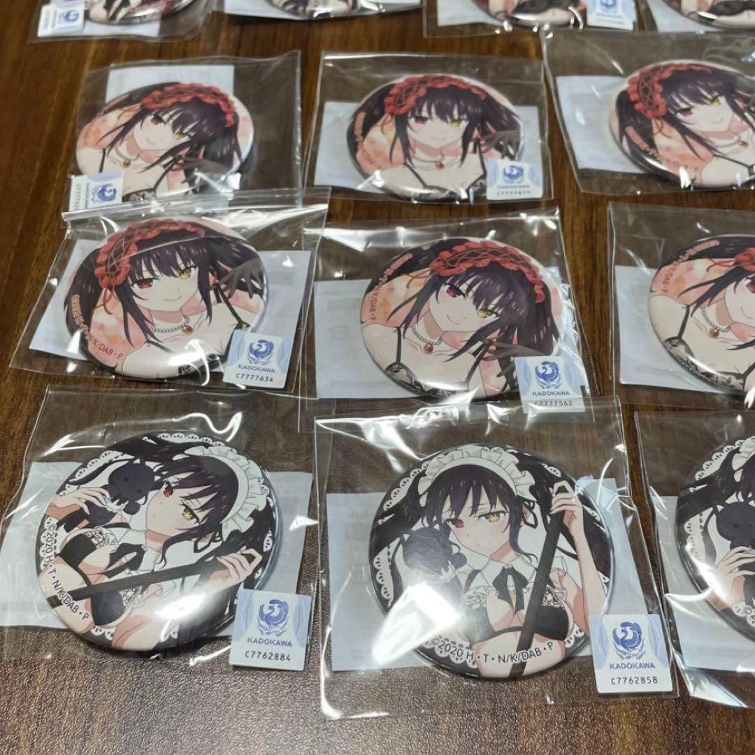デート・ア・ライブ 時崎狂三 くじコレ 缶バッジ 17点セット