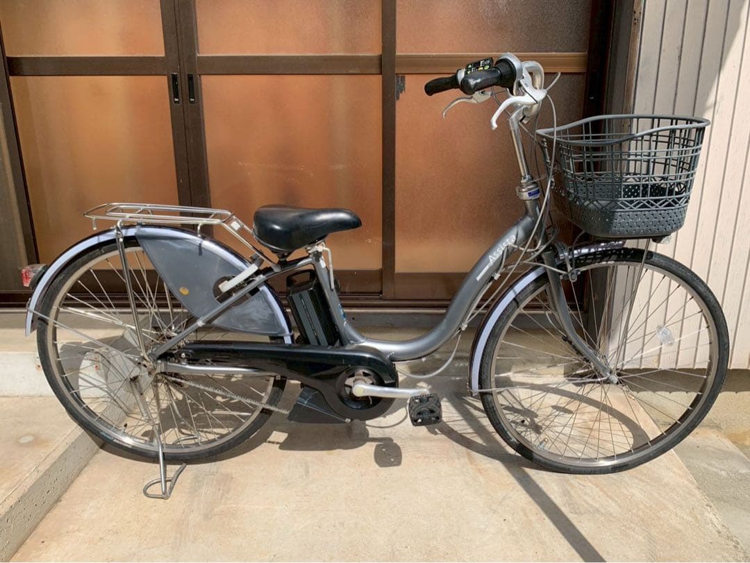 電動自転車　No.6324 ブリヂストン アシスタ　26インチ シルバー